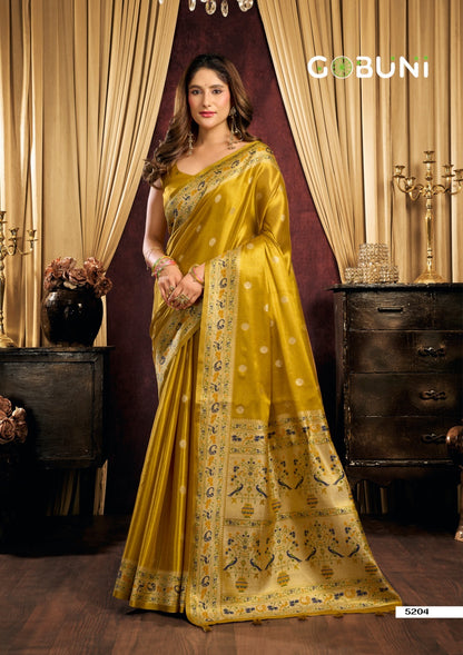 Saira Gobuni Tissue Silk Sarees Manufacturer