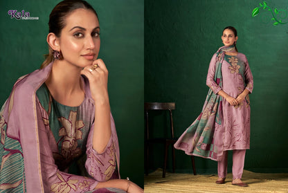 Saira Kala Fashion Muslin Pant Style Suits Exporter Ahmedabad