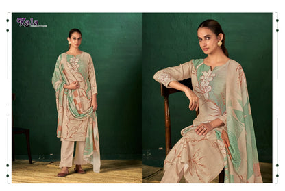 Saira Kala Fashion Muslin Pant Style Suits Exporter Ahmedabad