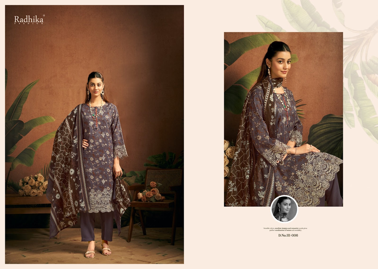 Saira Radhika Fashion Azara Lawn Karachi Salwar Suits Exporter India