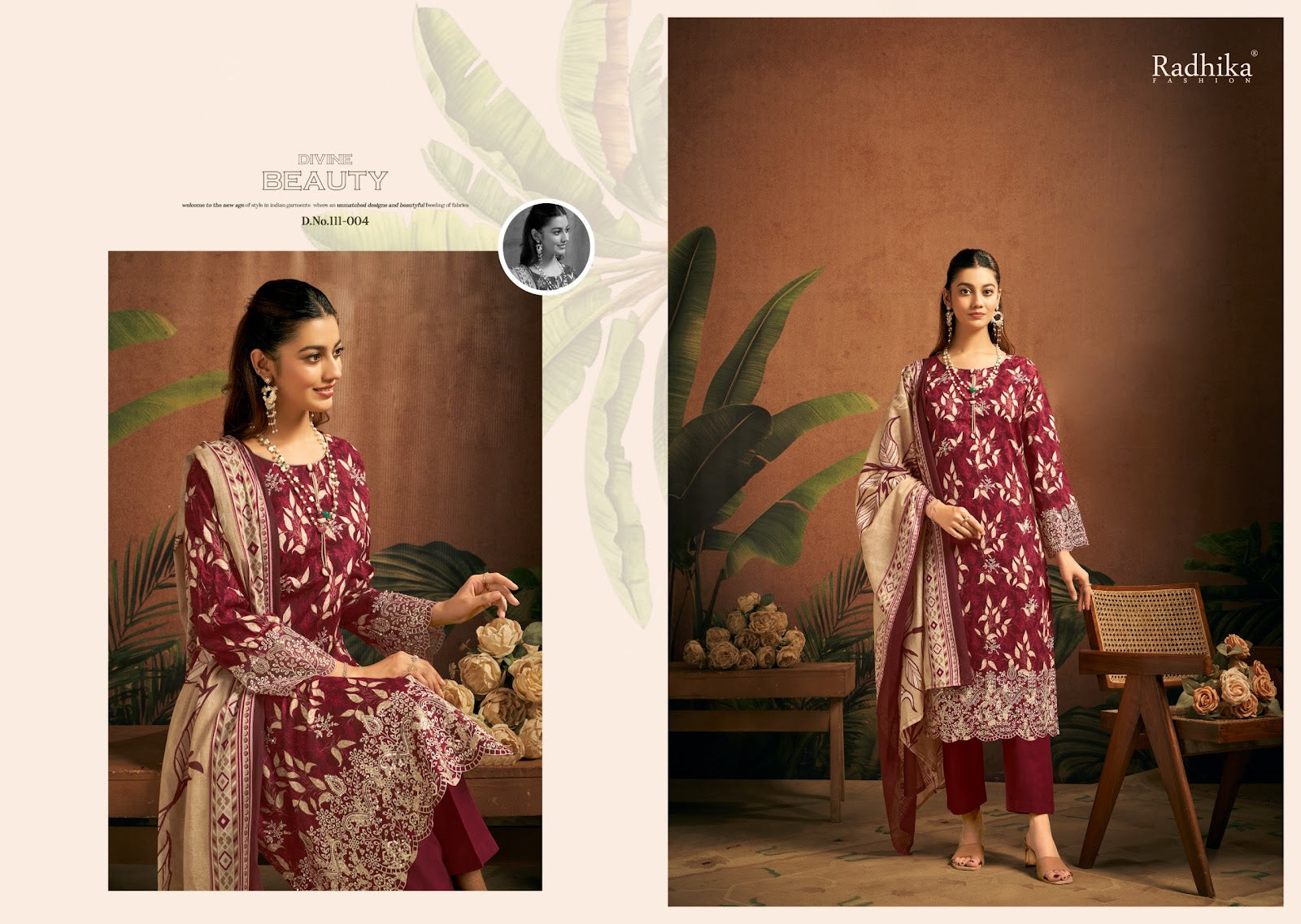 Saira Radhika Fashion Azara Lawn Karachi Salwar Suits Exporter India