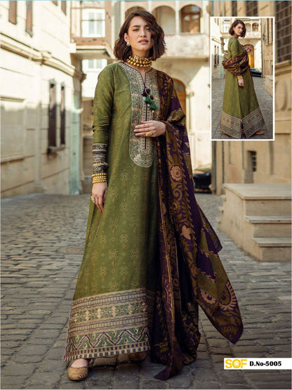 Saira Rizwan Vol 5 Luxury Lawn Collection Shree Om Karachi Salwar Suits Supplier