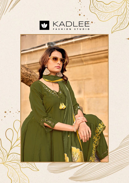 Sairaa Kadlee Muslin Readymade Anarkali Suits Wholesaler India
