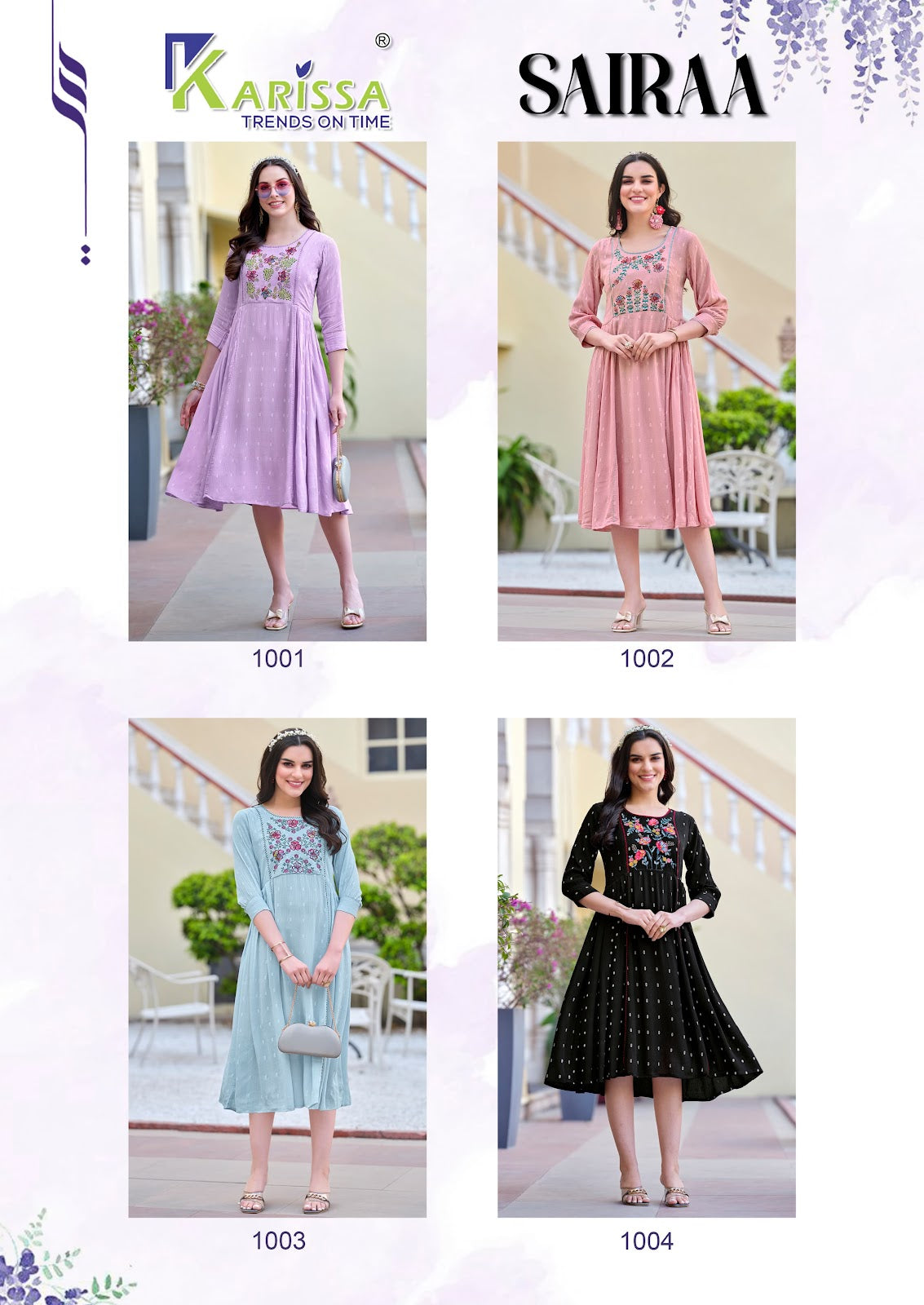 Sairaa Karissa Liva Rayon One Piece Wholesale Price