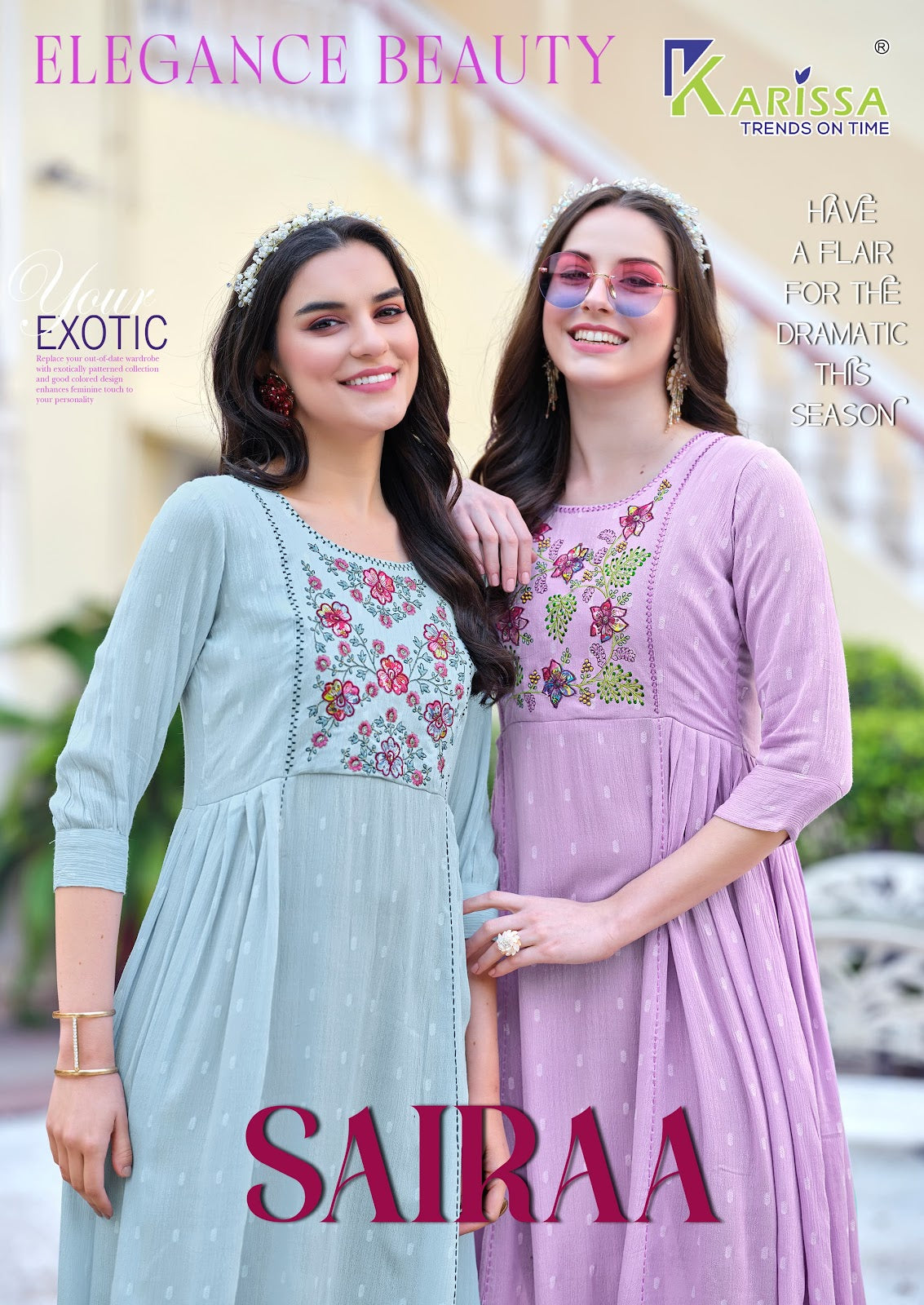 Sairaa Karissa Liva Rayon One Piece Wholesale Price