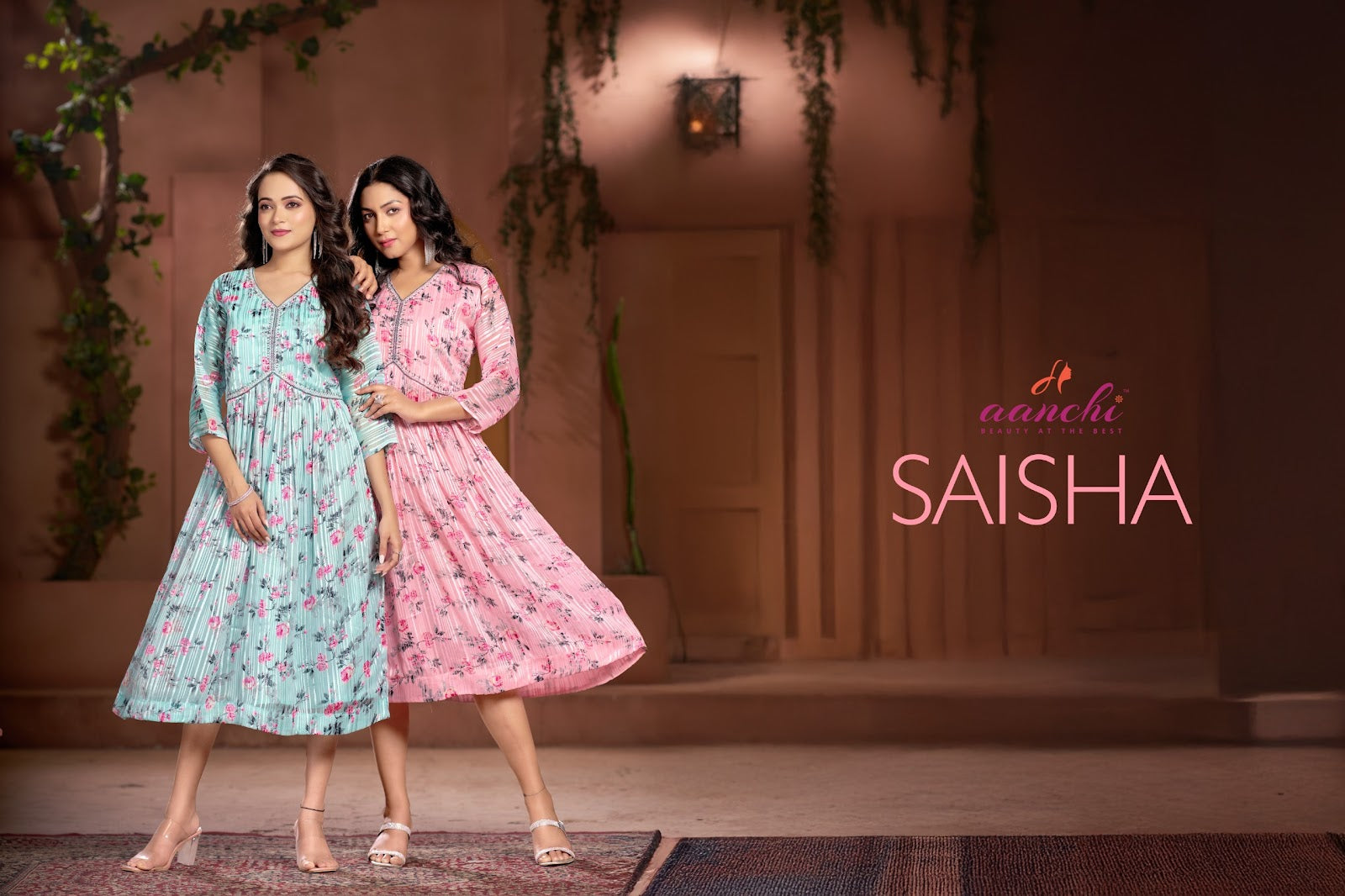 Saisha Aanchi Georgette One Piece Wholesaler India