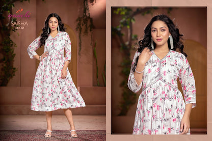 Saisha Aanchi Georgette One Piece Wholesaler India