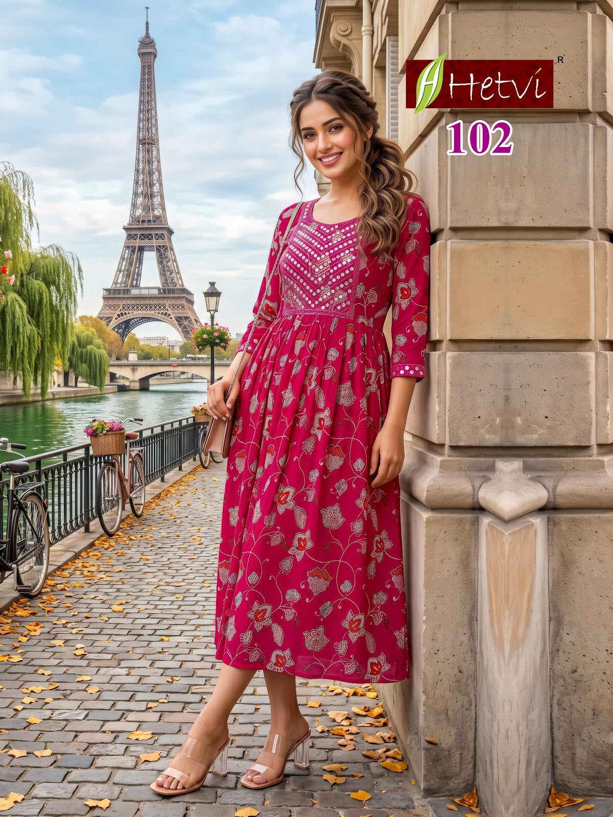 Saisha Hetvi Milano Anarkali Kurtis Wholesaler India
