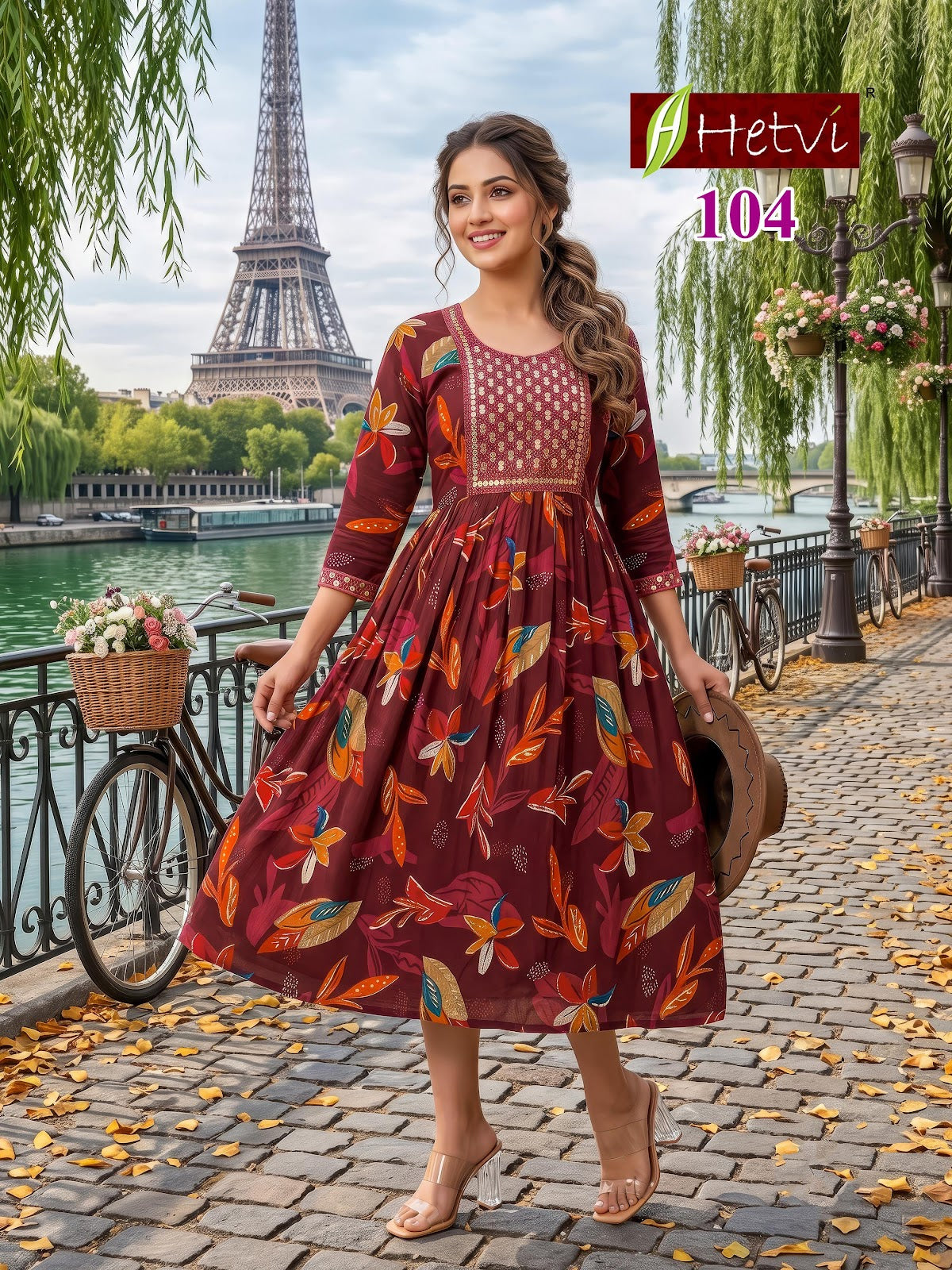 Saisha Hetvi Milano Anarkali Kurtis Wholesaler India
