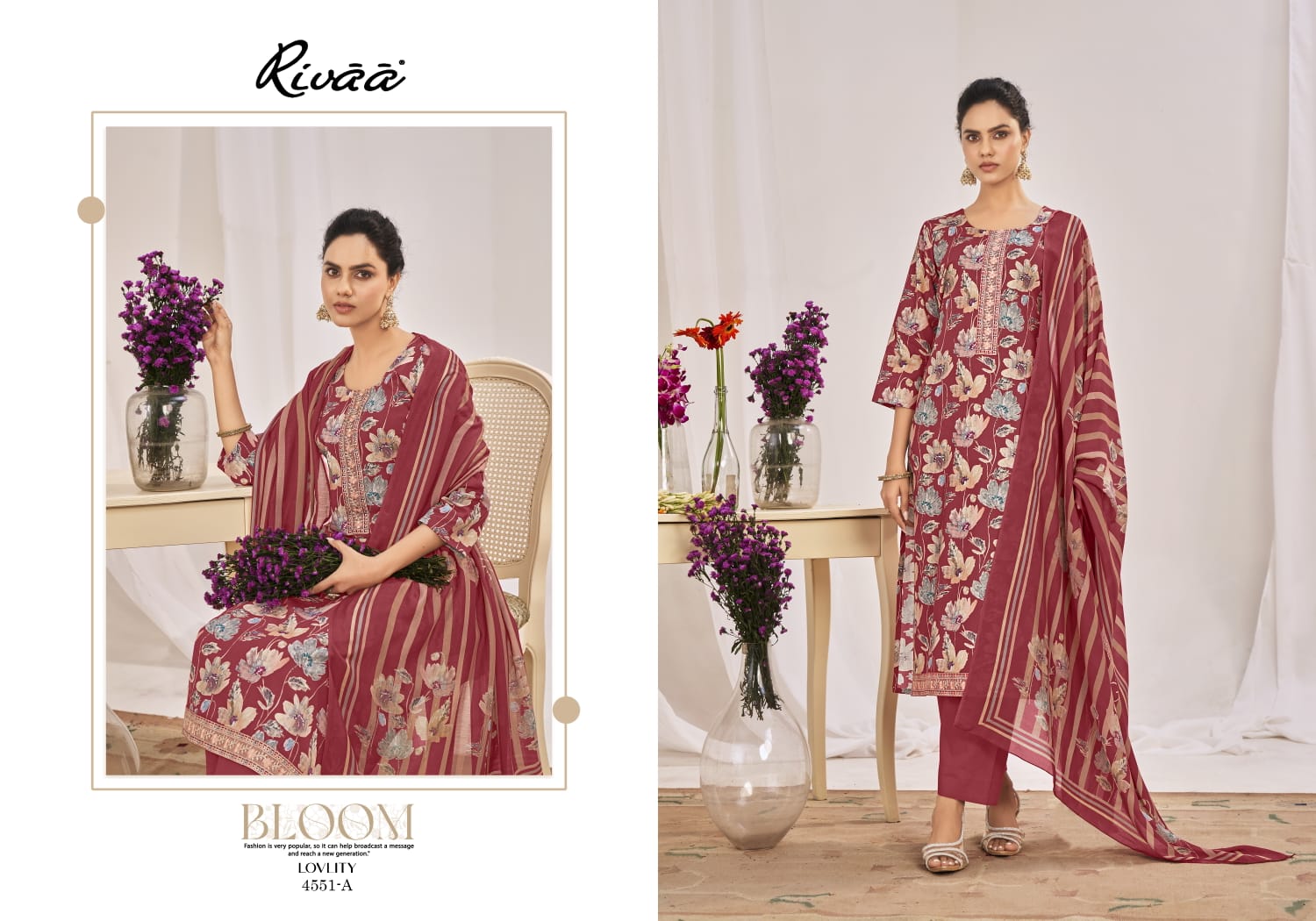 Saisha Rivaa Pant Style Suits Wholesale