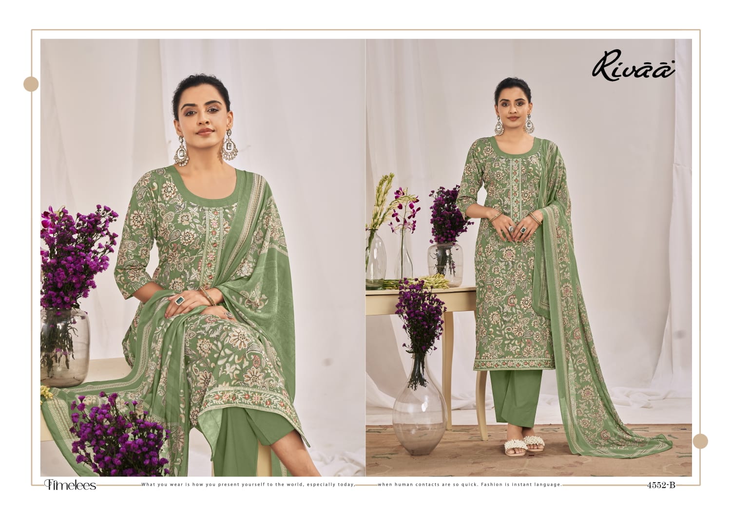 Saisha Rivaa Pant Style Suits Wholesale