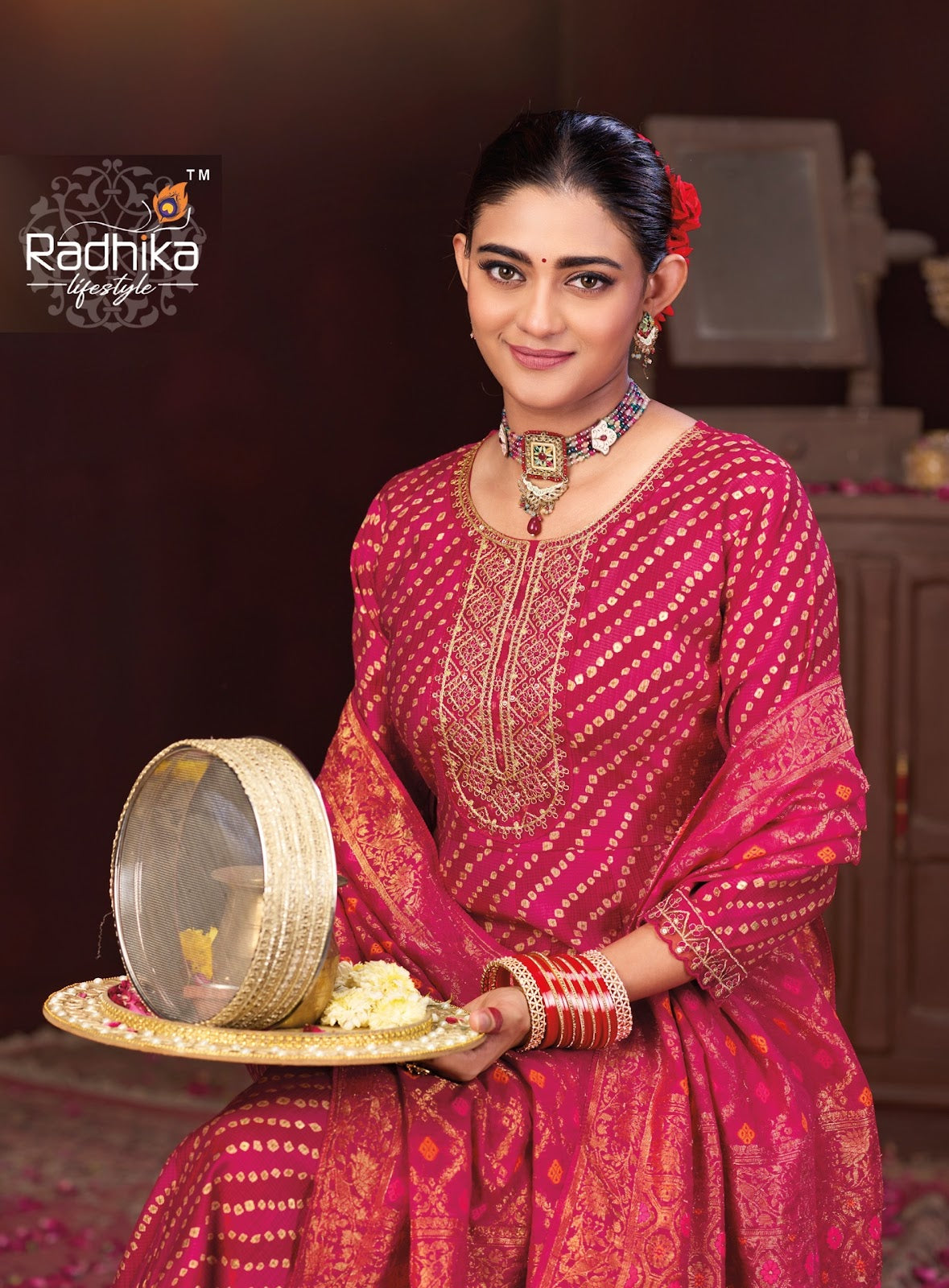 Saiyaan Vol 1 Radhika Lifestyle Silk Readymade Anarkali Suits Wholesaler India