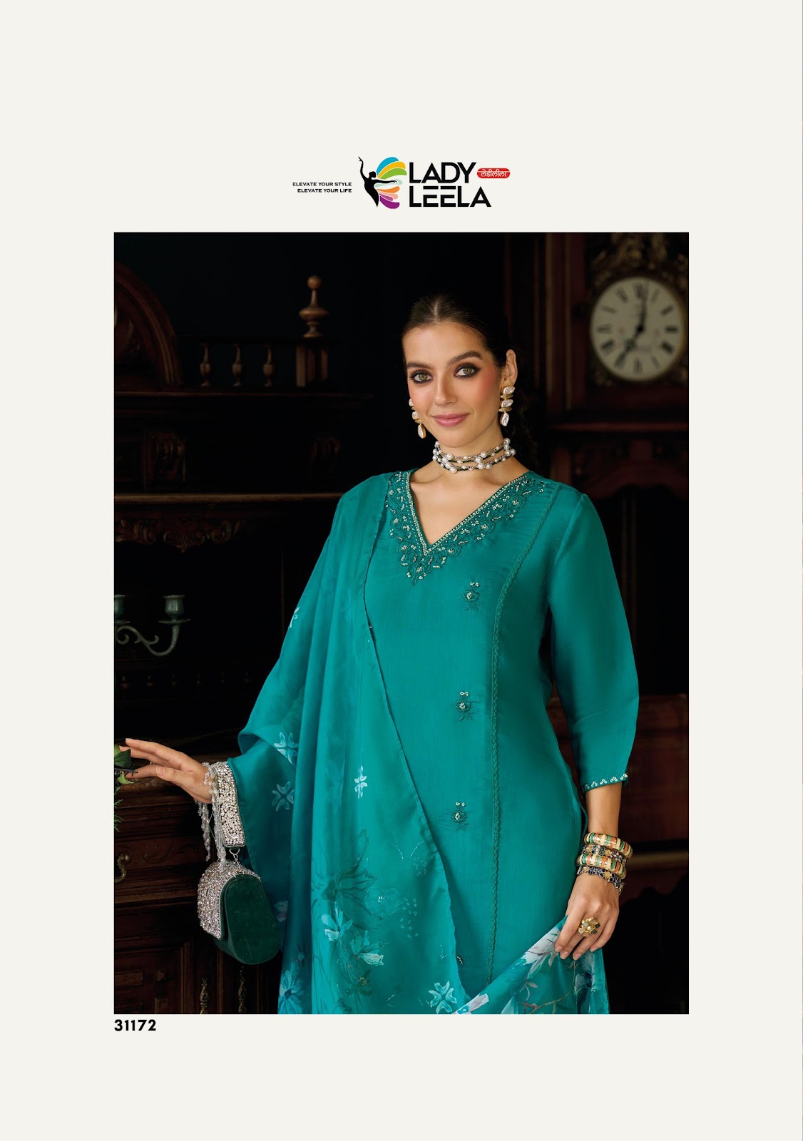 Saiyaara Ladyleela Viscose Readymade Pant Style Suits Exporter Gujarat