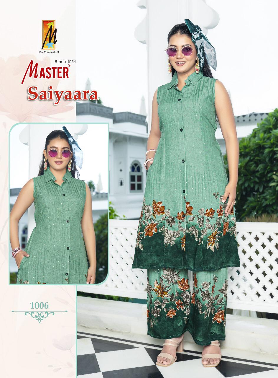 Saiyaara Master Rayon Co Ord Set Supplier