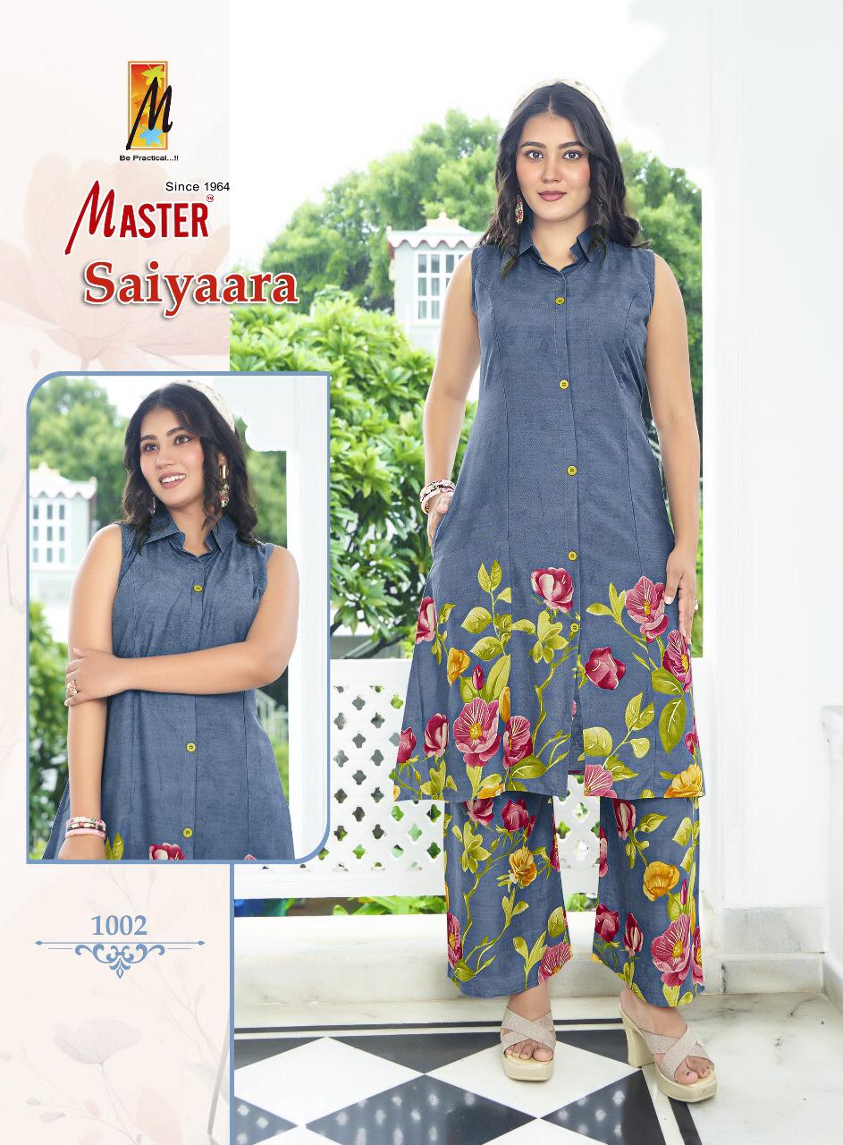 Saiyaara Master Rayon Co Ord Set Supplier
