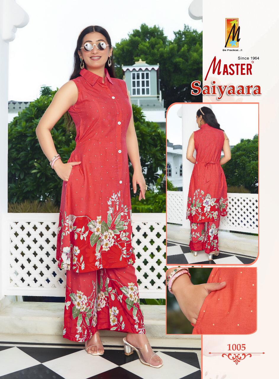 Saiyaara Master Rayon Co Ord Set Supplier