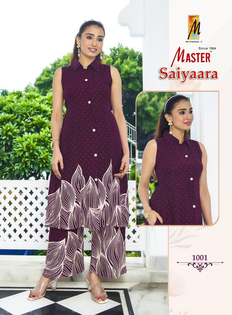 Saiyaara Master Rayon Co Ord Set Supplier