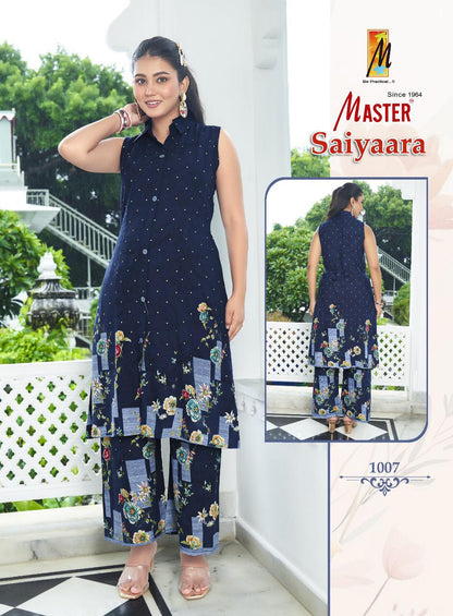 Saiyaara Master Rayon Co Ord Set Supplier
