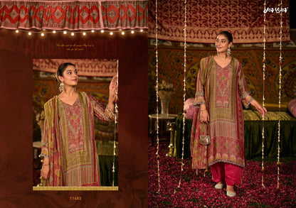 Saj Dhaj Ke Jay Vijay Kanjivaram Pant Style Suits Exporter Gujarat