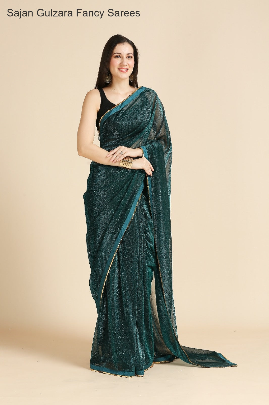 Sajan Gulzara Fancy Sarees Manufacturer Gujarat