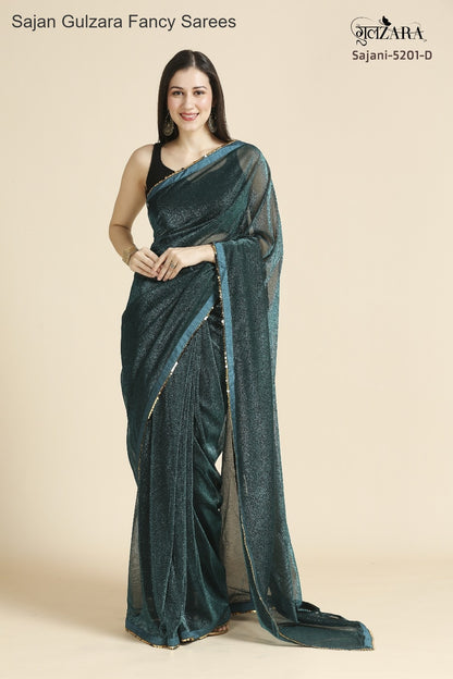 Sajan Gulzara Fancy Sarees Manufacturer Gujarat