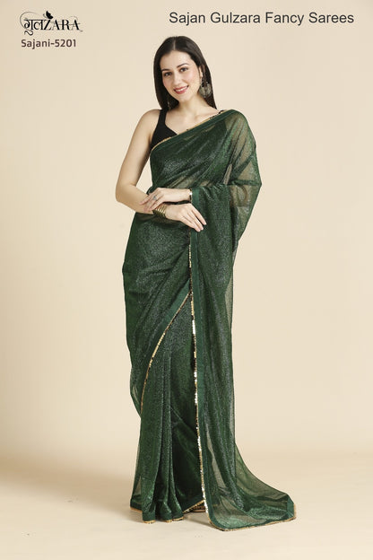 Sajan Gulzara Fancy Sarees Manufacturer Gujarat