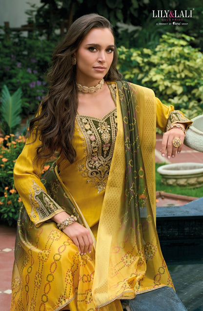 Sajawat Lily Lali Viscose Readymade Pant Style Suits Exporter Ahmedabad