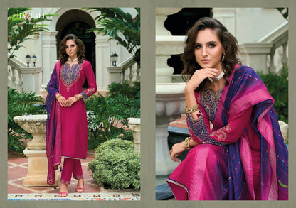 Sajawat Lily Lali Viscose Readymade Pant Style Suits Exporter Ahmedabad