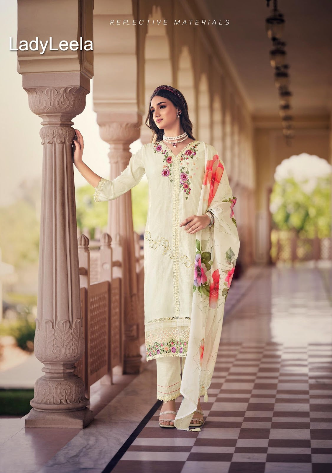 Sajda Ladyleela Vetican Readymade Pant Style Suits Supplier