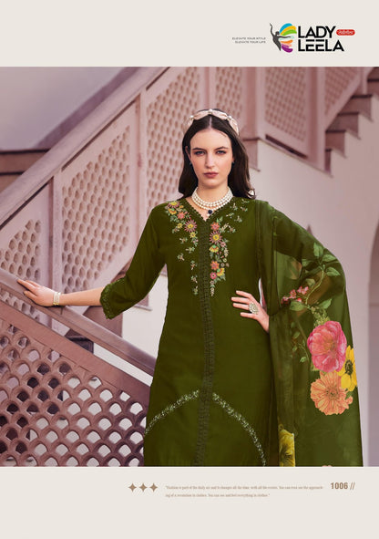 Sajda Ladyleela Vetican Readymade Pant Style Suits Supplier