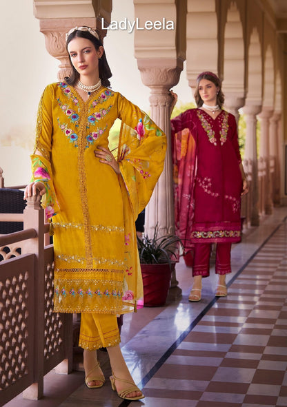 Sajda Ladyleela Vetican Readymade Pant Style Suits Supplier