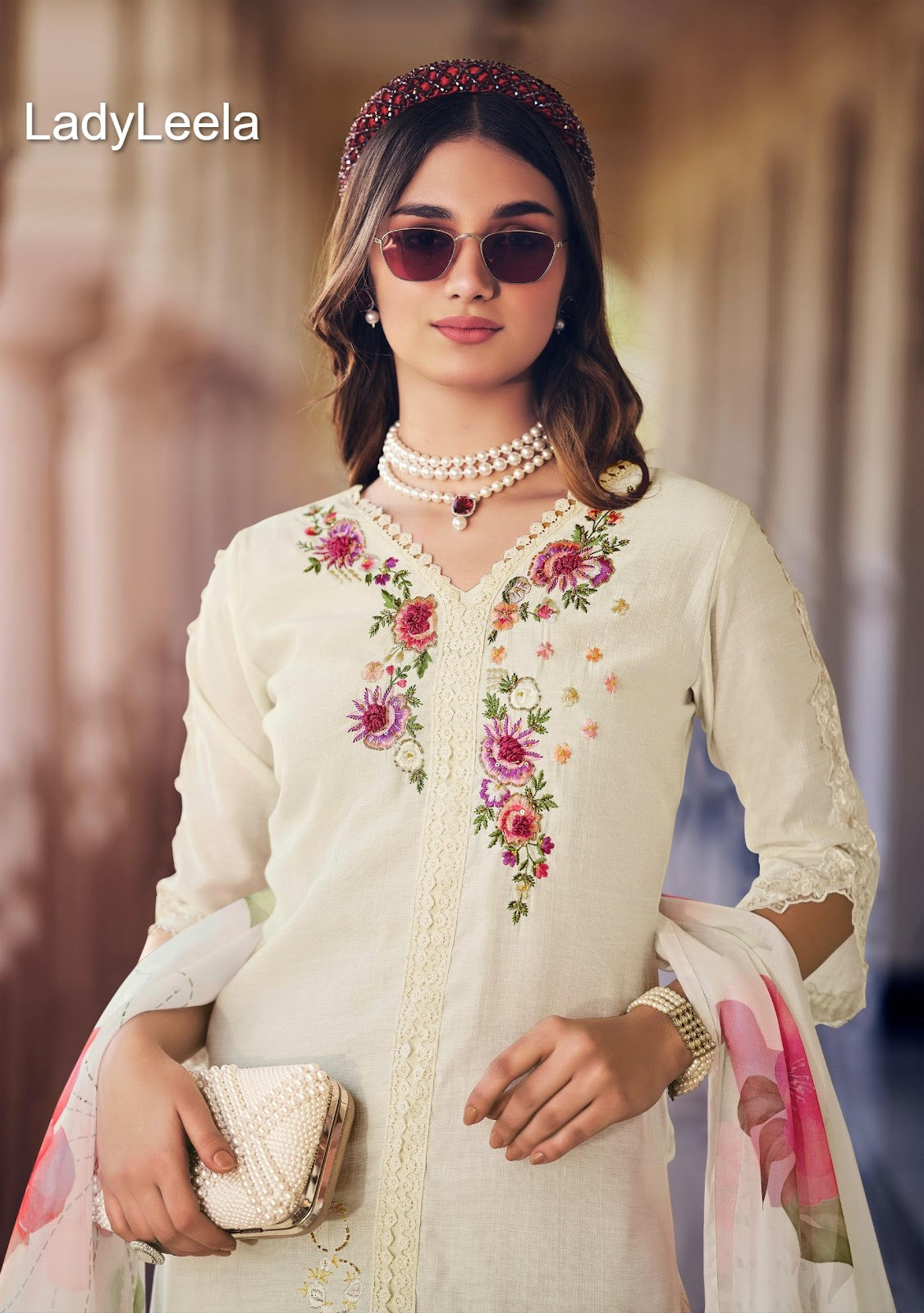 Sajda Ladyleela Vetican Readymade Pant Style Suits Supplier