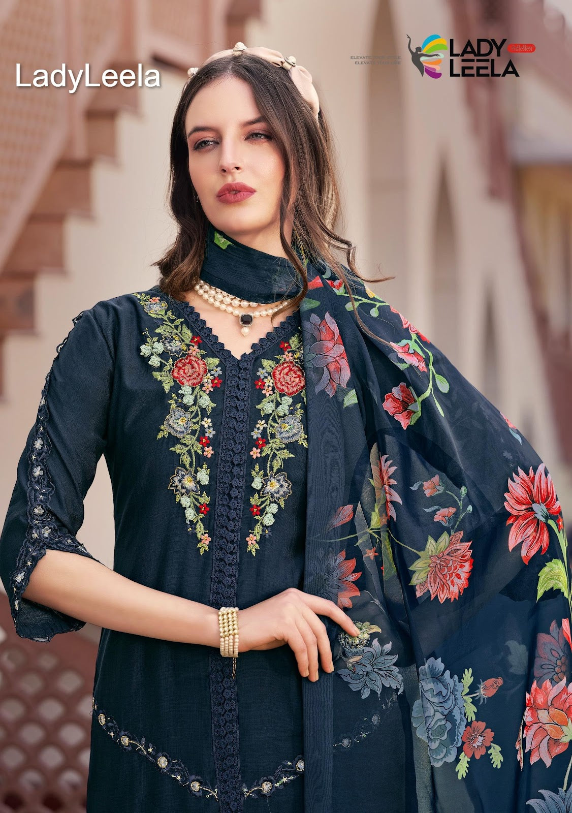 Sajda Ladyleela Vetican Readymade Pant Style Suits Supplier