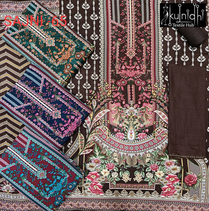 Sajni 2507 Kulnidhi Viscose Reyon Salwar Suits Manufacturer Gujarat