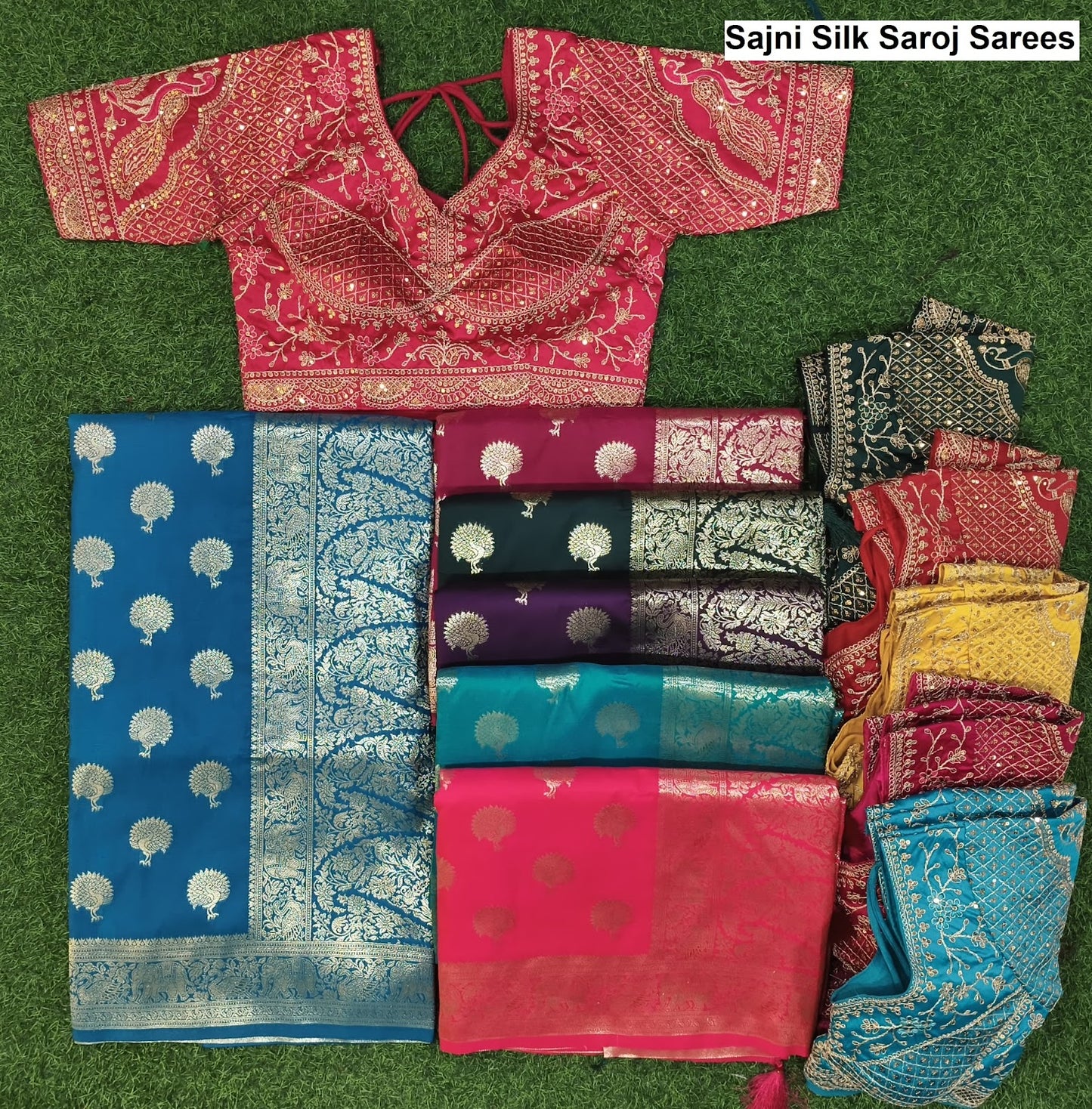 Sajni Silk Saroj Sarees Exporter