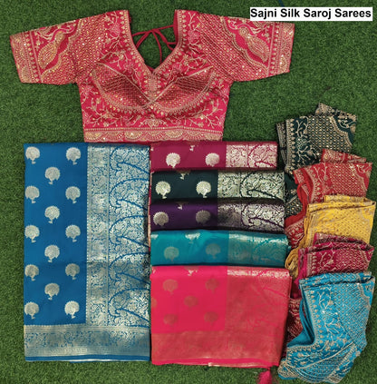 Sajni Silk Saroj Sarees Exporter
