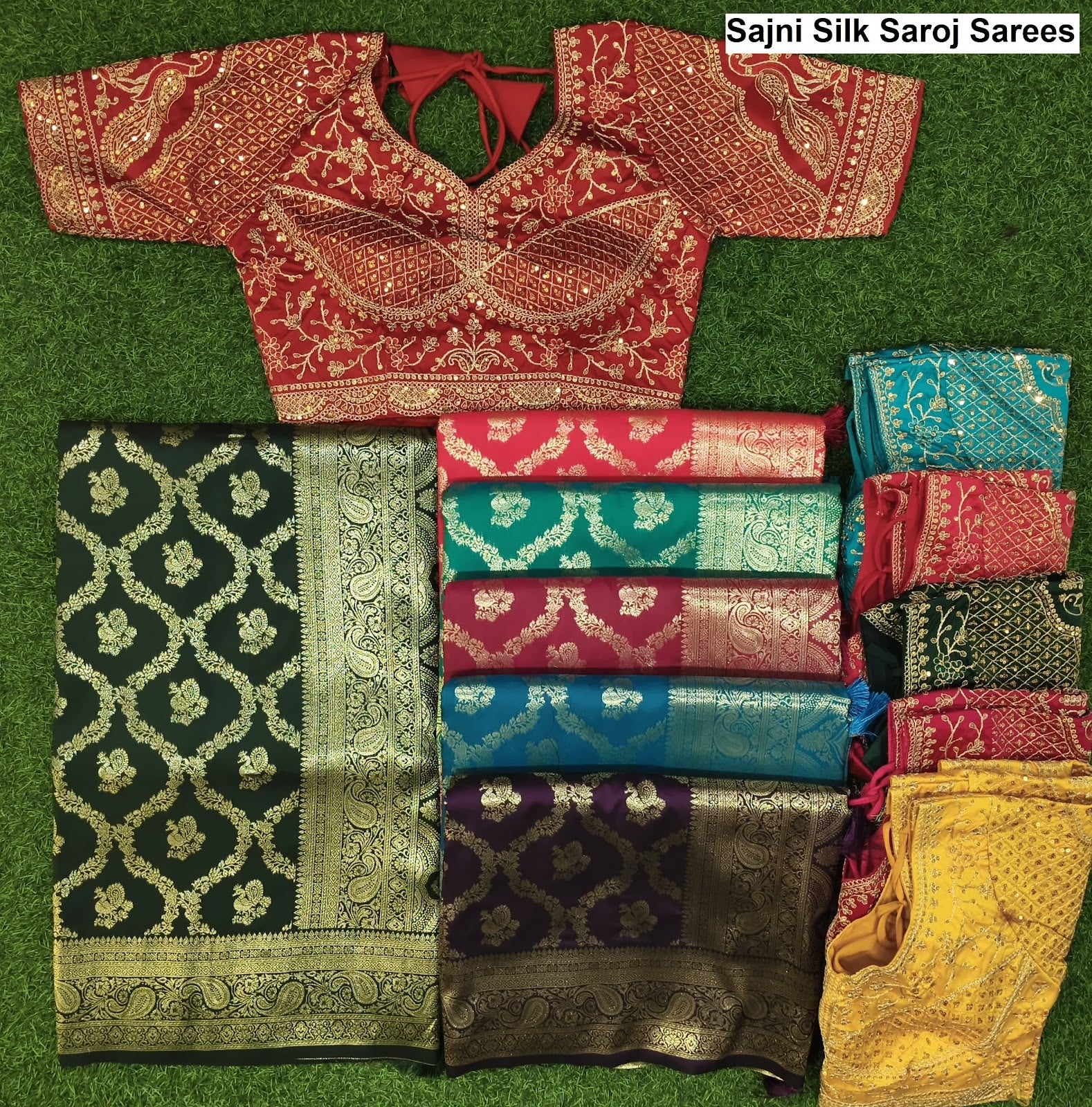 Sajni Silk Saroj Sarees Exporter