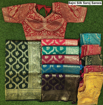 Sajni Silk Saroj Sarees Exporter