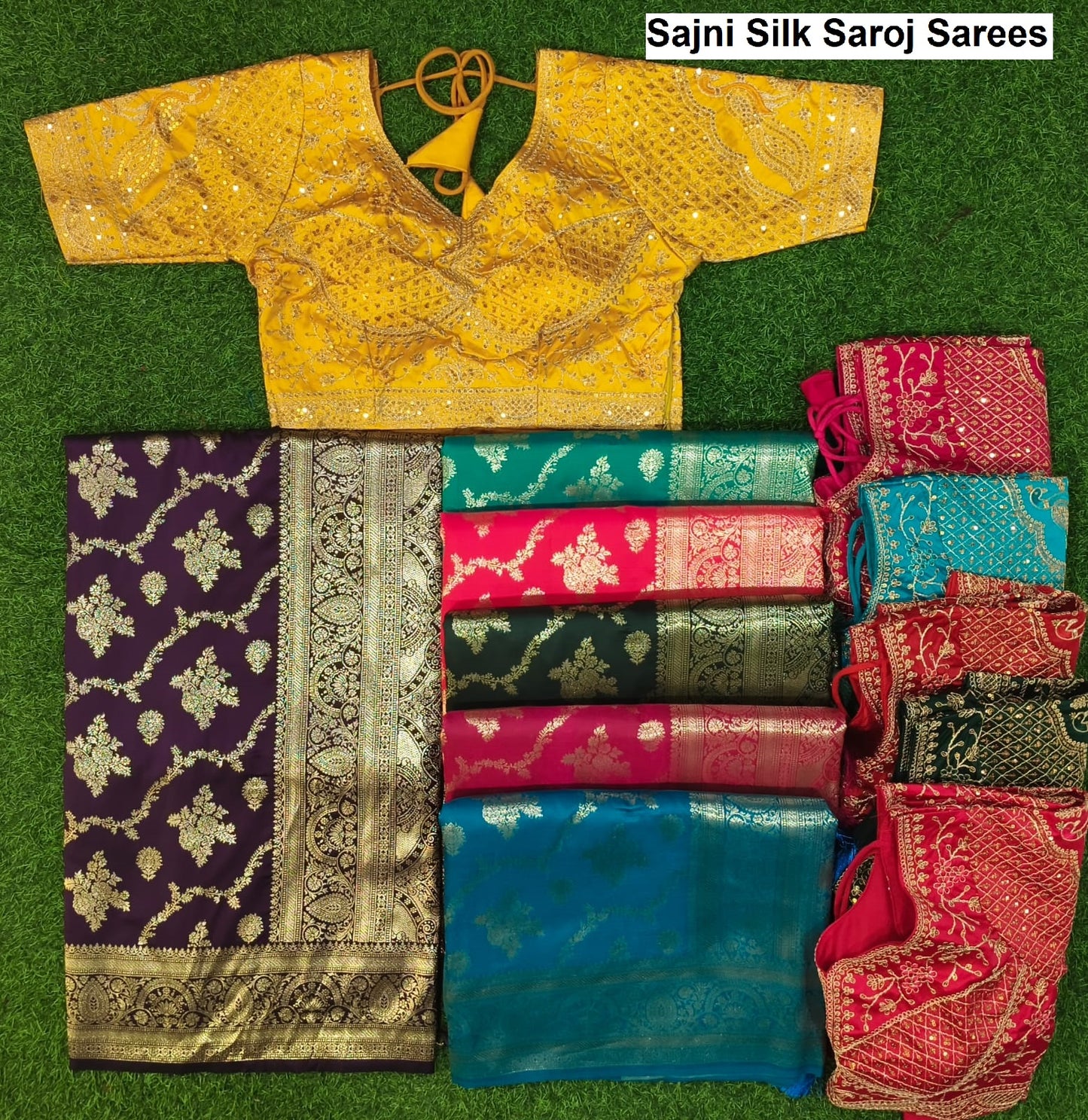 Sajni Silk Saroj Sarees Exporter