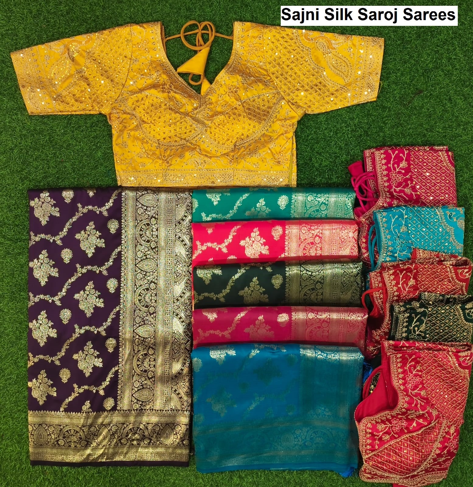Sajni Silk Saroj Sarees Exporter