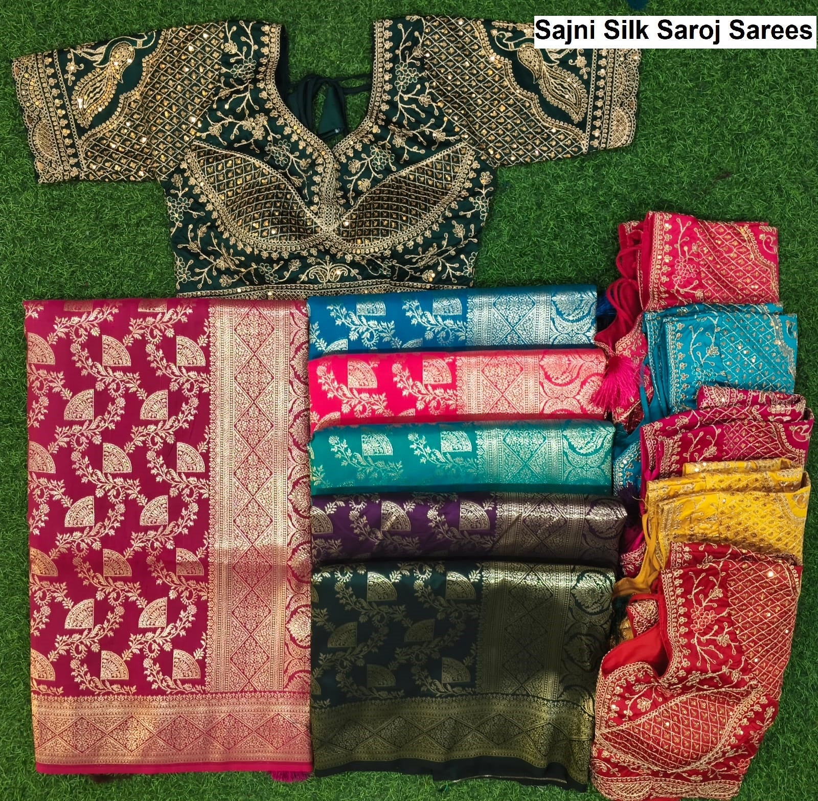 Sajni Silk Saroj Sarees Exporter