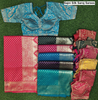 Sajni Silk Saroj Sarees Exporter
