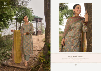 Sajni Sunrise Cambric Lawn Pakistani Salwar Suits Exporter Gujarat