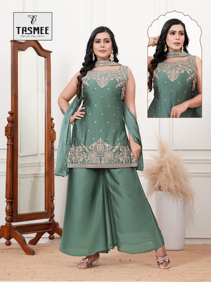 Sajni Vol 1 Tasmee Rangoli Readymade Plazzo Style Suits Exporter Ahmedabad
