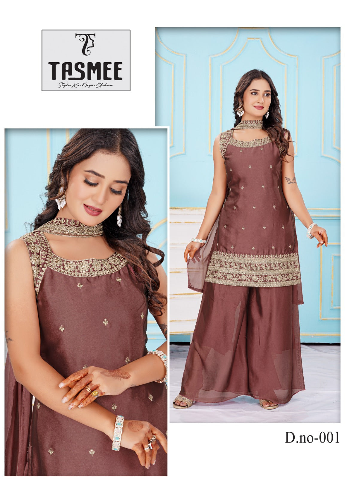 Sajni Vol 2 Tasmee Rangoli Readymade Plazzo Style Suits Wholesaler Ahmedabad