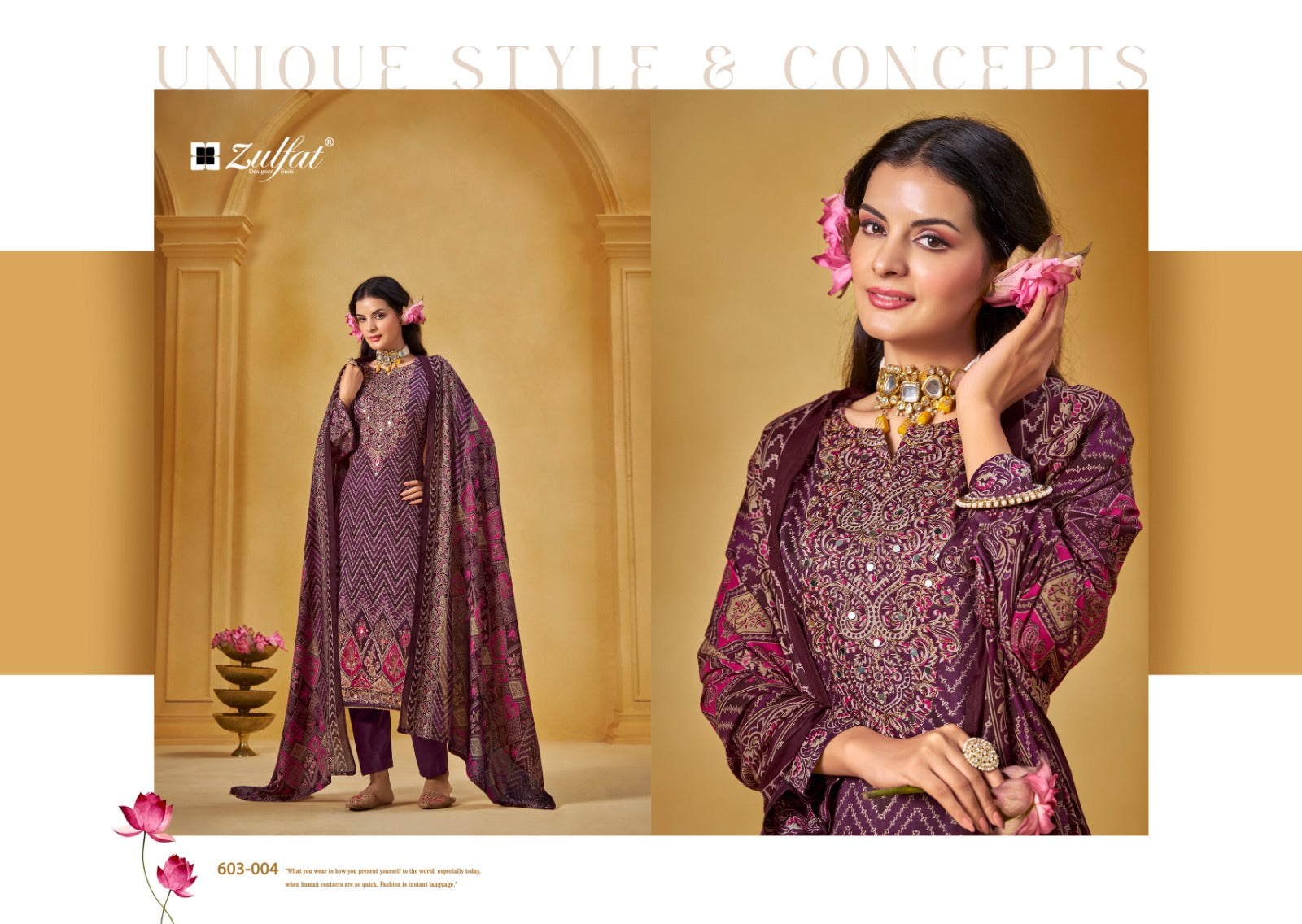 Sajni Vol 3 Zulfat Designer Jam Cotton Karachi Salwar Suits Exporter Gujarat
