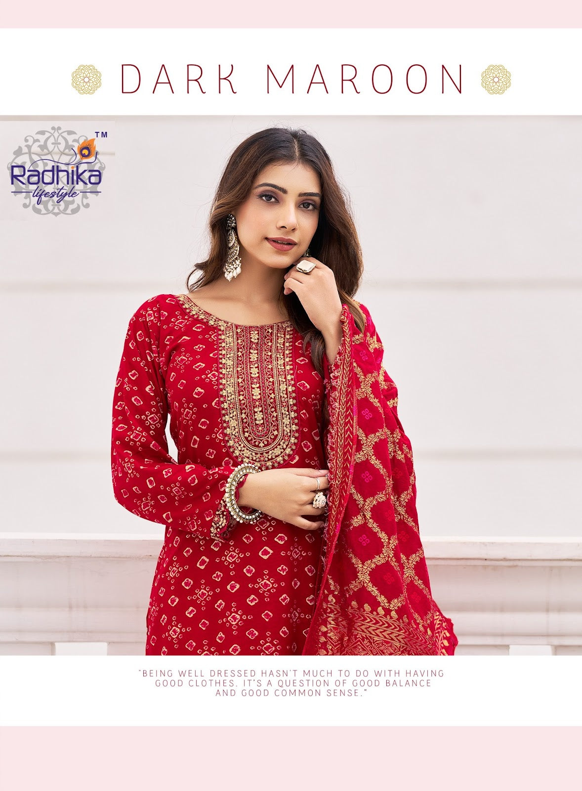 Sajni Vol 4 Radhika Lifestyle Reyon Readymade Pant Style Suits Manufacturer Ahmedabad