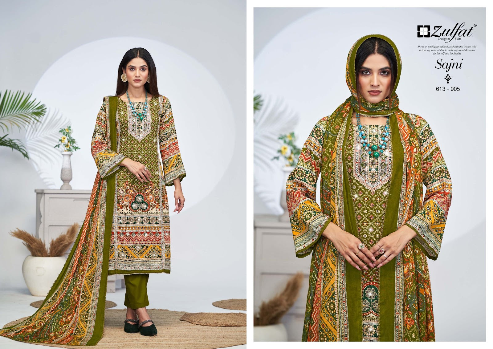 Sajni Vol 4 Zulfat Designer Jam Cotton Karachi Salwar Suits Wholesale Price