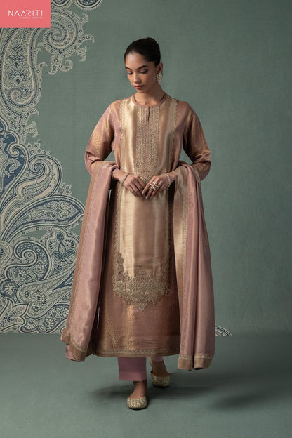 Sajvi Naariti Silk Pant Style Suits Supplier Ahmedabad