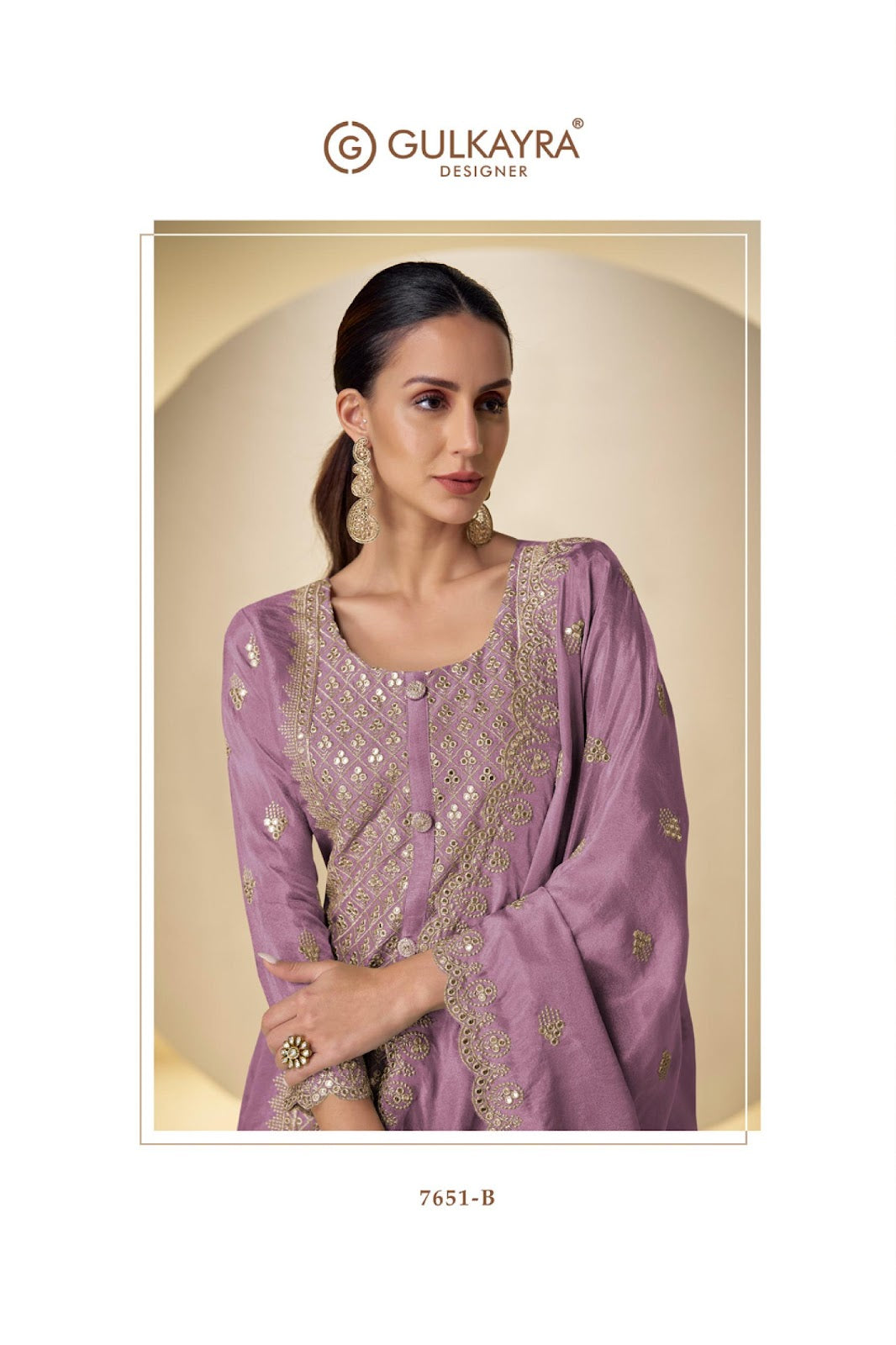 Sakhi Gulkayra Designer Shimmer Silk Readymade Plazzo Style Suits Wholesale Price